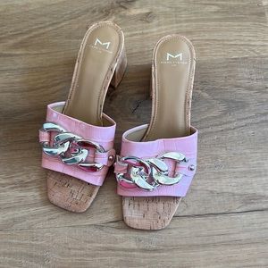 Marc fisher pink sandals